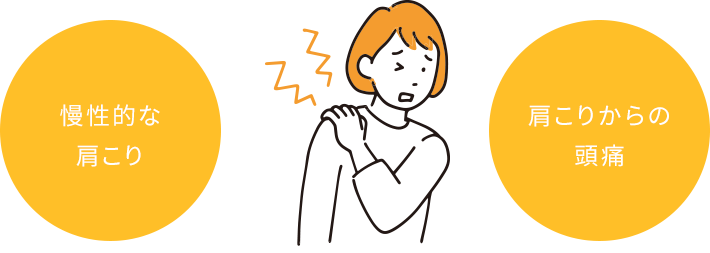 慢性的な肩こり 肩こりからの頭痛
